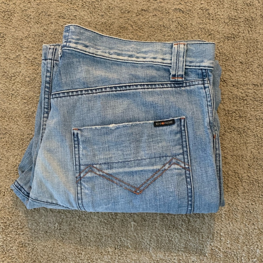 Vintage Men’s Energie Jeans - Worn Out & Distressed Line